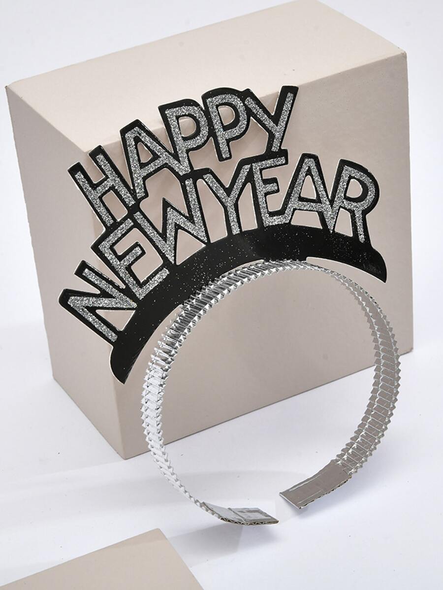 1pc Slogan Graphic Party Headband - Multicolor - View 1