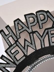 1pc Slogan Graphic Party Headband - Multicolor - View 6