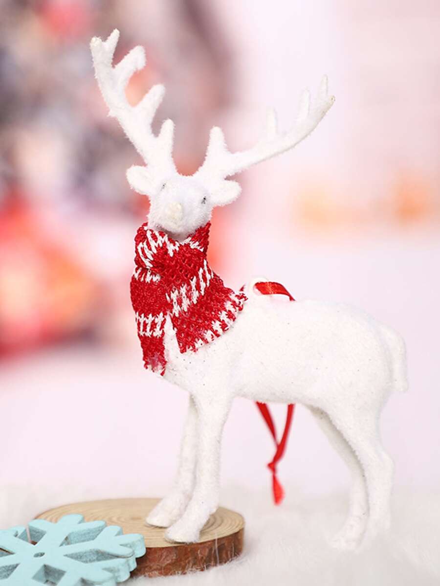 1pc Elk Design Wall Hanging - Multicolor - View 1