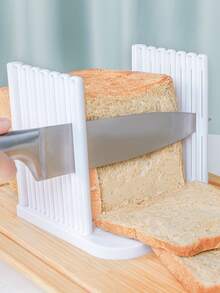 1pc Stainless Steel Pastry Cutter - White - View 1