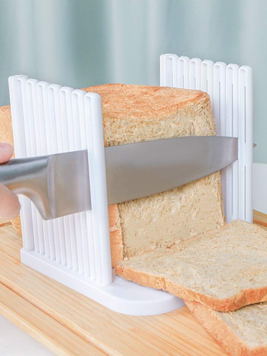 1pc Stainless Steel Pastry Cutter - White - View 1