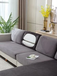 Bọc ghế sofa co giãn 1pc - Màu xám đen - Xem 4