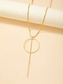 Circle Pendant Necklace