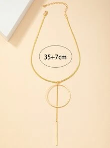 Circle Pendant Necklace