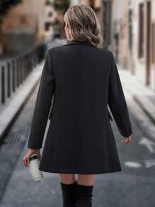 SHEIN Privé 雙排釦西裝領外套