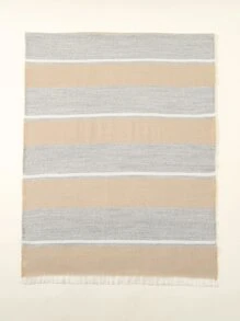 1pc Striped Scarf - Multicolor - View 2