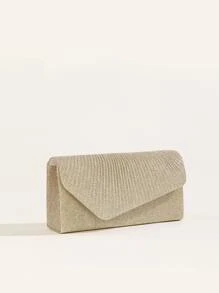 Túi xách dự tiệc mini lấp lánh, sang trọng, thanh lịch, tinh tế, sang trọng, có nắp gập và dây xích đính sequin, thời trang, cao cấp, bóng bẩy, thích hợp cho các buổi tiệc, đám cưới, dạ hội, tiệc tối/tiệc chiêu đãi, hoàn hảo cho cô dâu và các hoạt động ngoài trời. - Rượu sâm banh - Xem 2
