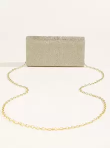 Túi xách dự tiệc mini lấp lánh, sang trọng, thanh lịch, tinh tế, sang trọng, có nắp gập và dây xích đính sequin, thời trang, cao cấp, bóng bẩy, thích hợp cho các buổi tiệc, đám cưới, dạ hội, tiệc tối/tiệc chiêu đãi, hoàn hảo cho cô dâu và các hoạt động ngoài trời. - Rượu sâm banh - Xem 6