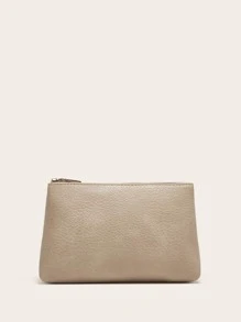 2pcs New Fashion Large Capacity Casual Versatile Mother-Child Bags, Soft Leather-Feel PU Material, High-Quality Handbag & Shoulder Bag For Women, Elegant & Suitable For Office, College, Daily Use - Khaki - View 4