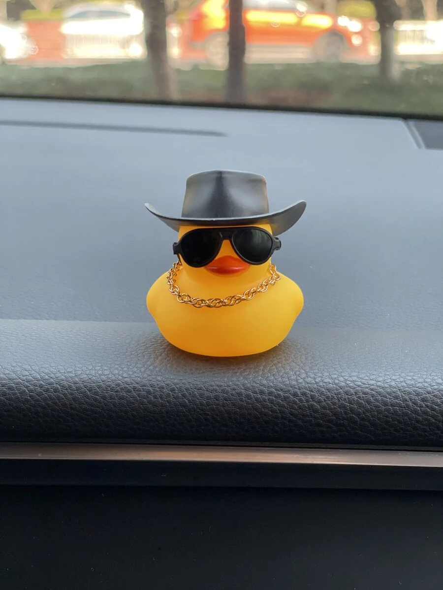 Cartoon Duck Design Car Ornament, Rubber Duck SHEIN USA
