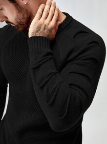 Manfinity 男士插肩袖套頭毛衣