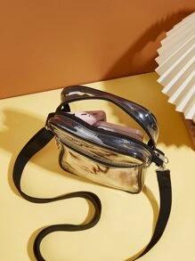 极简主义透明方形拉链包百搭斜挎包多功能储物包女士迷你透明沙滩斜挎手机包体育场包，体育场认可的 12 X 12 X 6 透明透明钱包包，适用于音乐会体育赛事节日 Young Ever 透明斜挎包，小号透明包，重型体育场认可的 12*12*6 透明透明钱包包，适用于音乐会体育赛事节日，时尚透明，透明防水女包，非常适合夏季、度假和海滩，防水、防沙透明包，沙滩运动野餐零食透明女士钱包