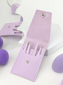 4 bộ nhíp nhổ lông mày - Màu tím - Xem 5