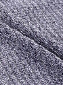 SHEIN Camiseta De Cuello Alto Y Bloque De Color Para Niña Joven - Multicolor - Ver 4