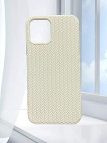Funda de móvil unicolor con textura - Blanco - Ver 5
