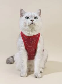 Christmas 1pc Bow Print Pet Tank