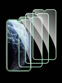 3sheets Luminous Phone Screen Film Compatible With Samsung - Green - View 1