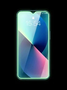 3sheets Luminous Phone Screen Film Compatible With Samsung - Green - View 2