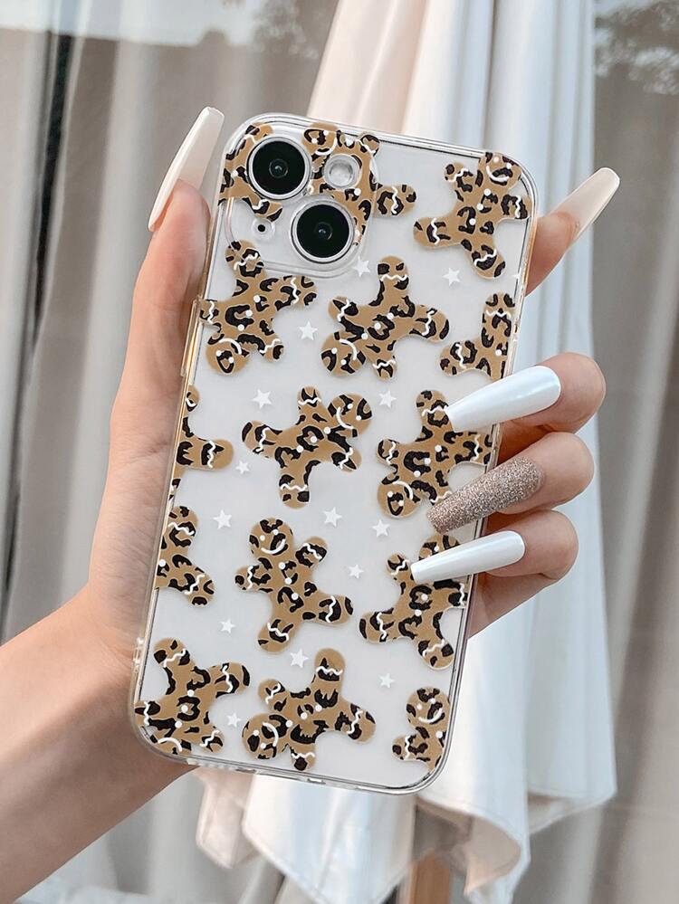 Christmas Gingerbread Man Pattern Phone Case,International Version, Not The Domestic Version