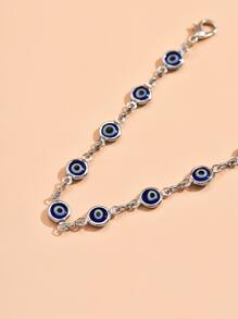 Vòng đeo tay trang trí mắt ác - Xanh đậm - Xem 3