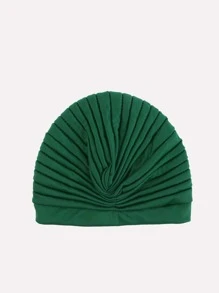 Solid Head Wrap - Dark Green - View 4