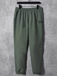 Manfinity VCAY Men Letter Graphic Hoodie & Joggers - Multicolor - View 5