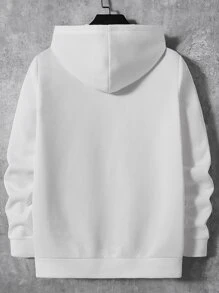 Manfinity VCAY Men Letter Graphic Hoodie & Joggers - Multicolor - View 8