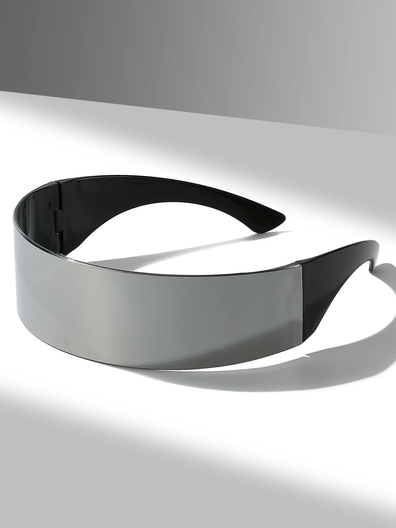 Wrap Around Fashion Glasses Street For Summer Beach Vacation,Outdoor,Travel - Silver - View 1