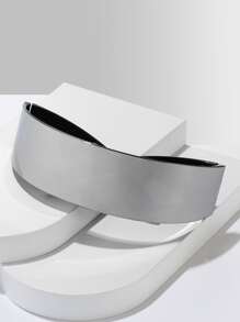 Wrap Around Fashion Glasses Street For Summer Beach Vacation,Outdoor,Travel - Silver - View 2