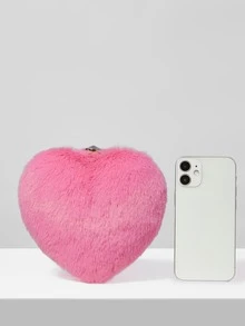 Túi xách nữ buổi tối Pha lê kim cương màu trơn Hấp dẫn - Hồng - Xem 6