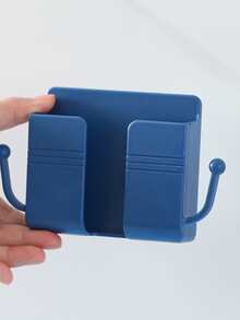 Móvil unicolor montado en la pared estante - Azul - Ver 4