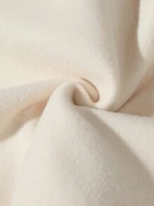 ROMWE MEN Guys Letter Graphic Kangaroo Pocket Drawstring Thermal Hoodie & Sweatpants - Multicolor - View 5