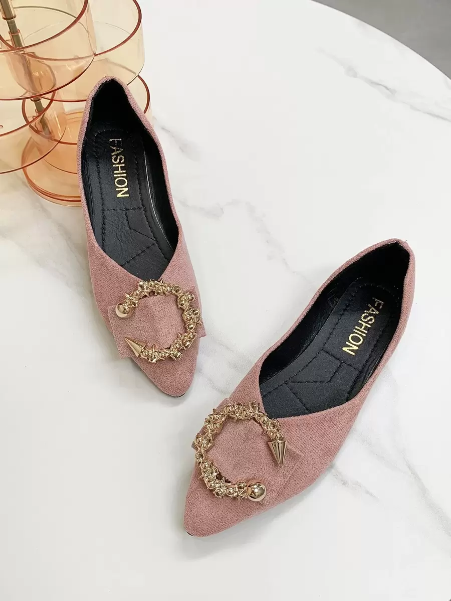 Giày bệt Nữ - Hồng - Xem 1