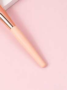 1 cọ má hồng màu trắng có tay cầm bằng gỗ cao cấp, lông mềm & cảm giác chạm mượt khi trang điểm - Lạc đà - Xem 5