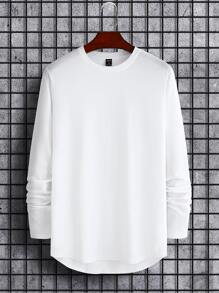 Manfinity Men Slogan Graphic Tee - White - View 2