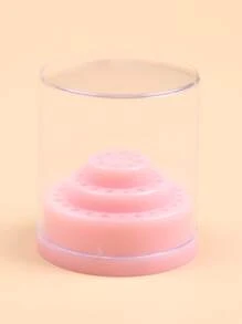 FULL BEAUTY 1 hộp lưu trữ đầu sơn móng tay - Hồng - Xem 2