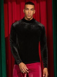 Manfinity RebelGame Tops Nam màu trơn Giải trí - màu đen - Xem 5