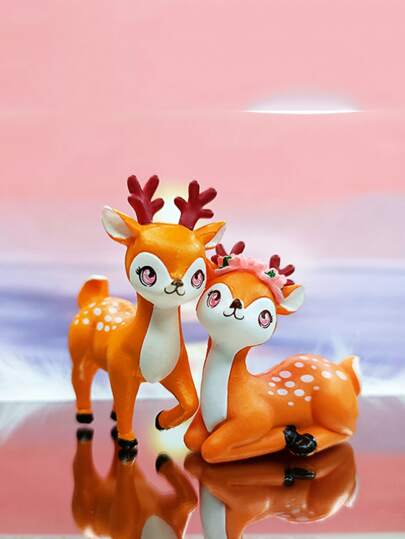 1pc Deer Design Random Decoration Craft Best Gifts Birthday