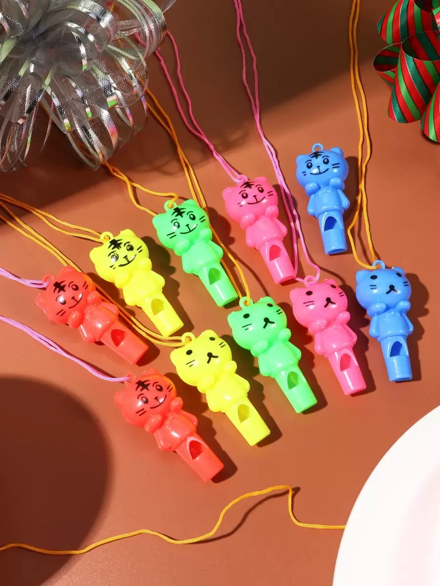 10入組老虎設計派對鼓風機