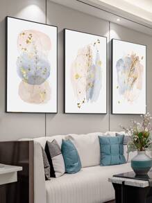 3 cái mô hình thực vật Tranh không khung - Nhiều màu - Xem 2