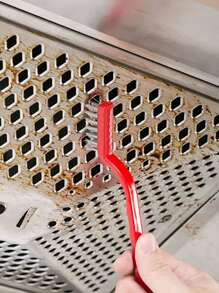 3入組隨機色不銹鋼煤氣灶油污清潔刷