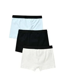 Boys 3pack Bear And Letter Graphic Boxer Brief - Multicolor - View 2