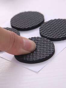 30pcs Round Table Foot Pad - Black - View 2