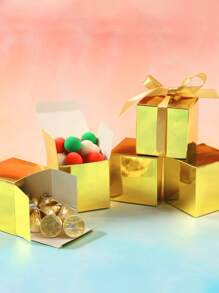 5pcs Metallic Gift Box - Gold - View 1