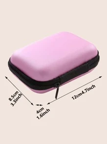 Túi lưu trữ cáp dữ liệu 1pc - Hồng - Xem 5