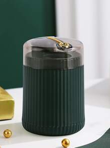 1pc PP Toothpick Holder, Creative Automatic Design Toothpick Dispenser, Toothpick Storage Organizer For Kitchen Restaurant Without Toothpicks - Multicolor - View 4