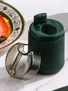 1pc PP Toothpick Holder, Creative Automatic Design Toothpick Dispenser, Toothpick Storage Organizer For Kitchen Restaurant Without Toothpicks - Multicolor - View 5