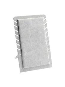 1pc Foldable Necklace Storage Rack - Grey - View 2