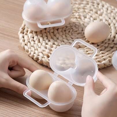 1 hộp đựng trứng di động, dùng cho ngày lễ Phục sinh, khay đựng trứng
