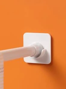 2入組素色牆面掛鉤 - 白色 - 查看 5